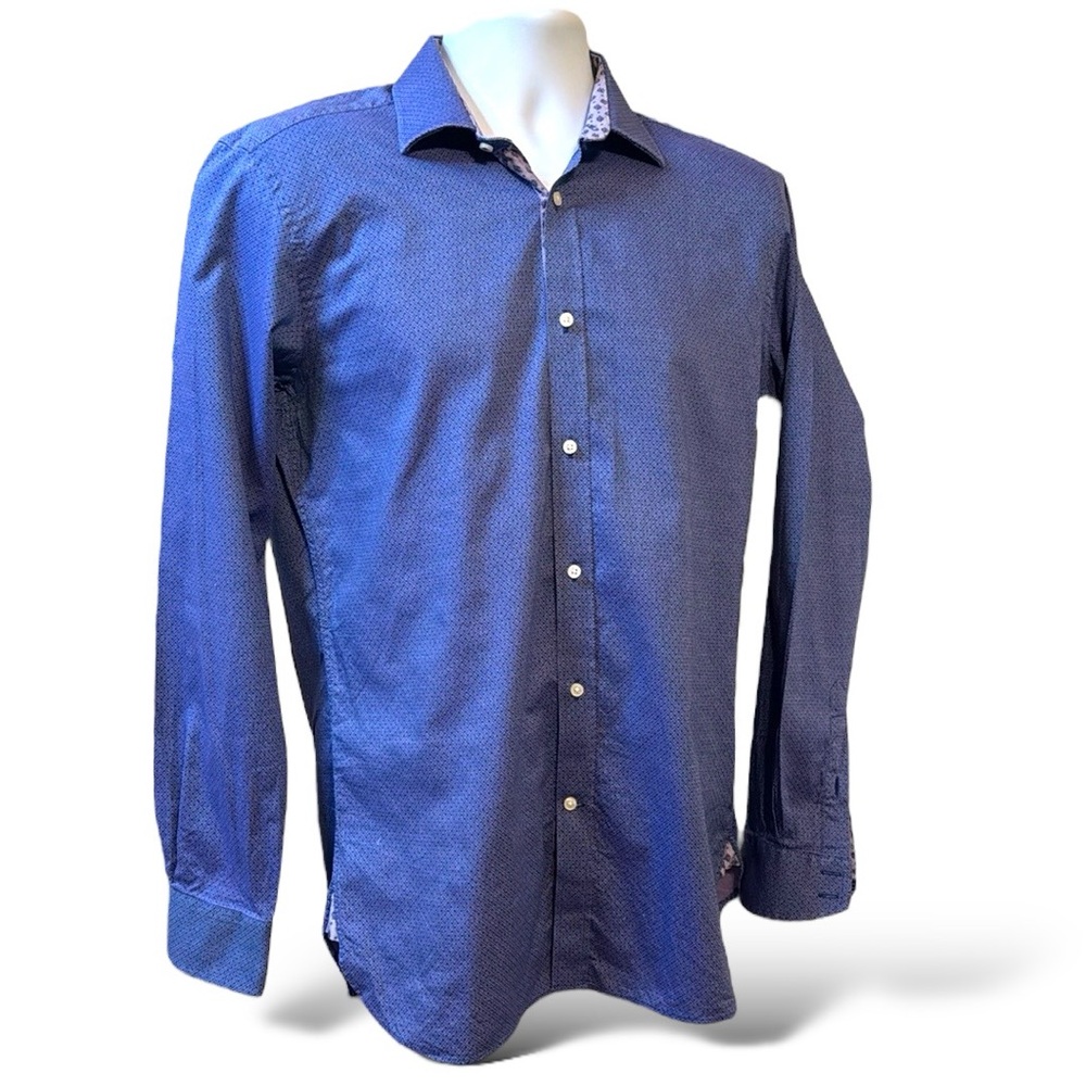 TED BAKER Endurance Button Down Shirt. Size 15 1/2  34/35 Like new!